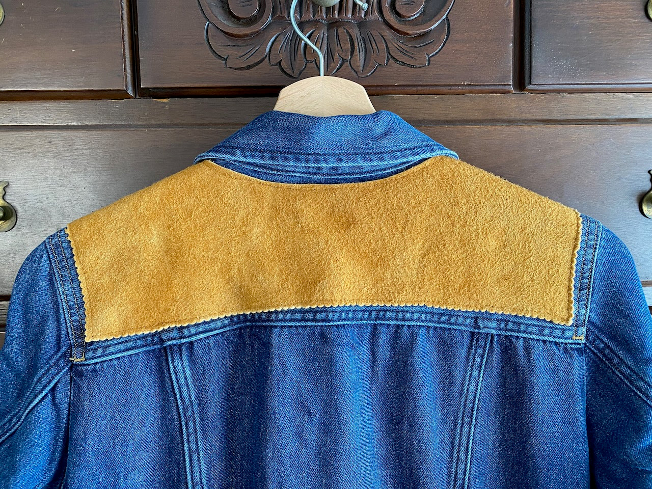 Levi Dress embellished with Smoked Moose Hide Shoulders