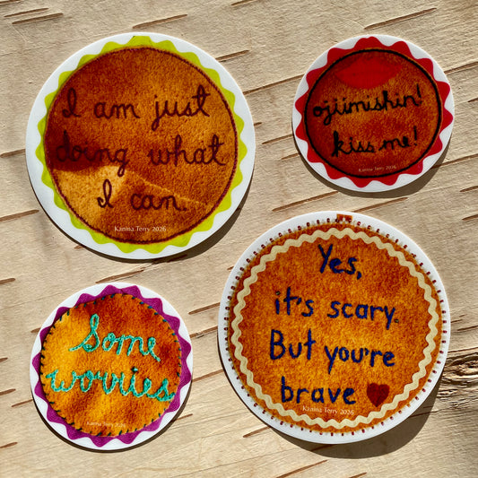 Wall Hanging Sticker 4 Pack