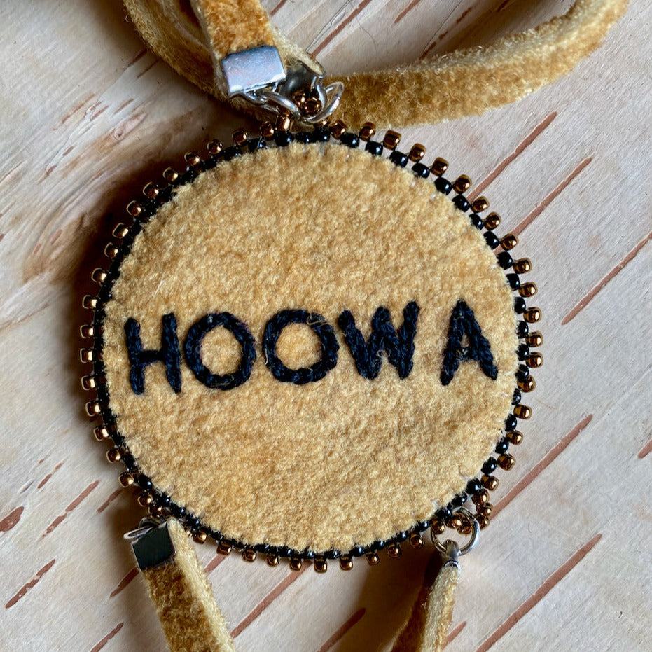 Embroidered "Hoowa" Body Jewellery