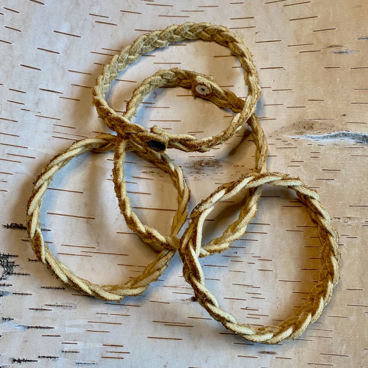 Moose Hide Braided Choker