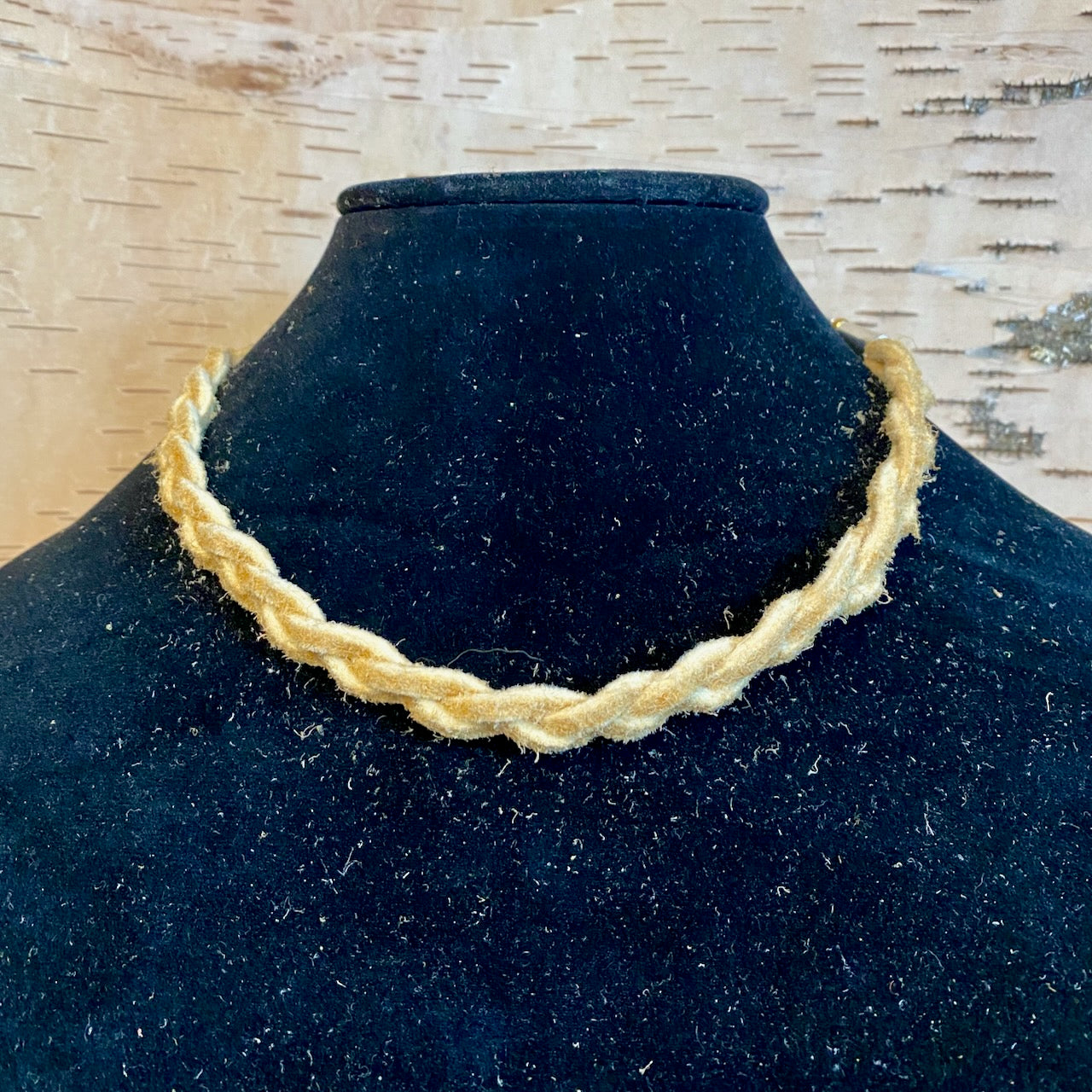 Braided Moose Hide Necklace